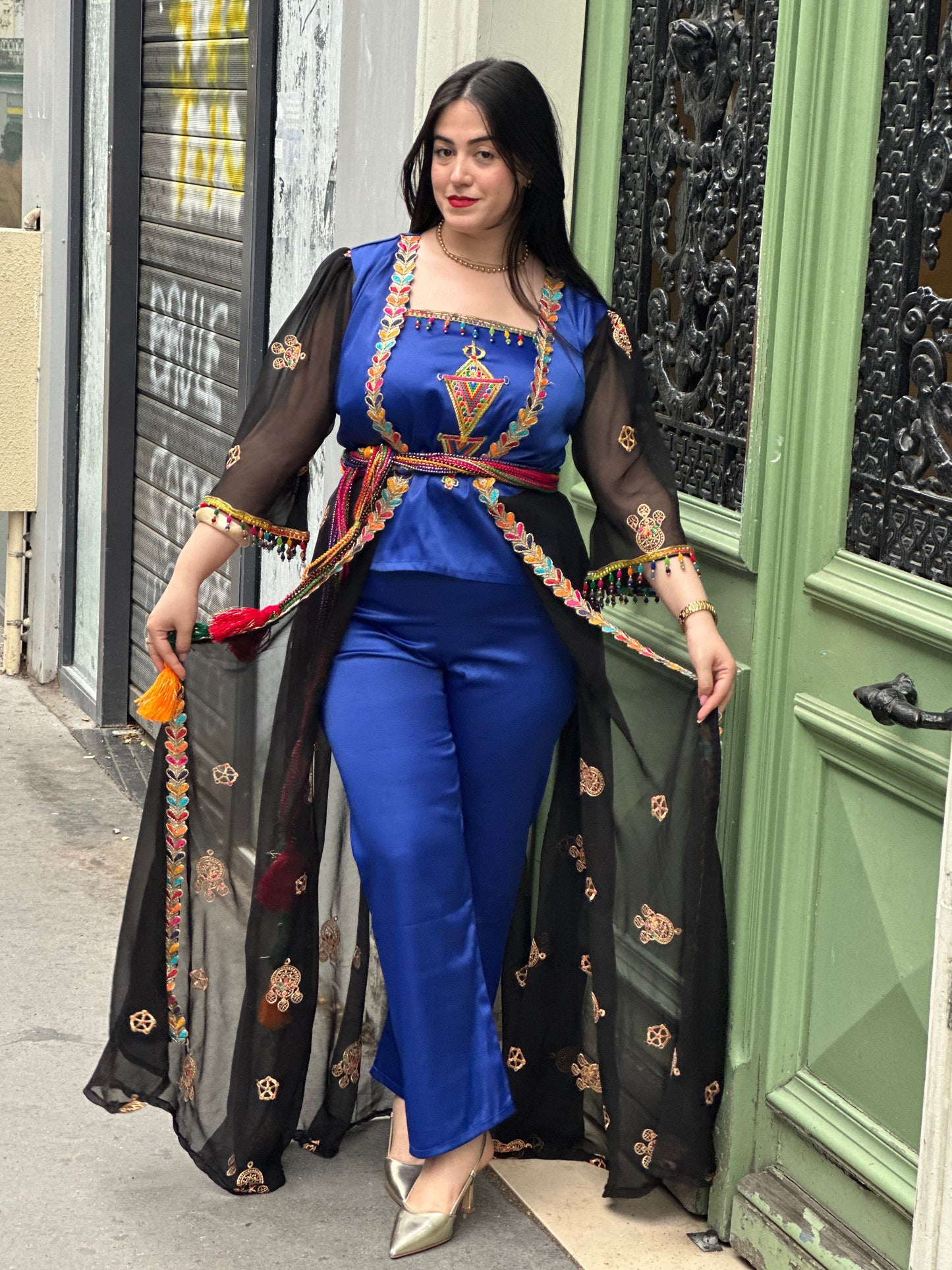 Ensemble femme bleu