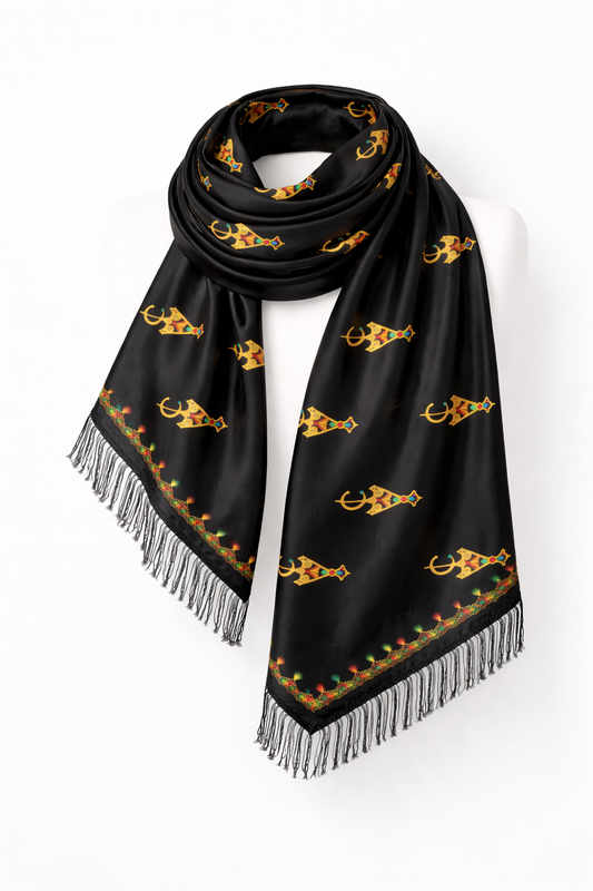 Foulard berbère satiné