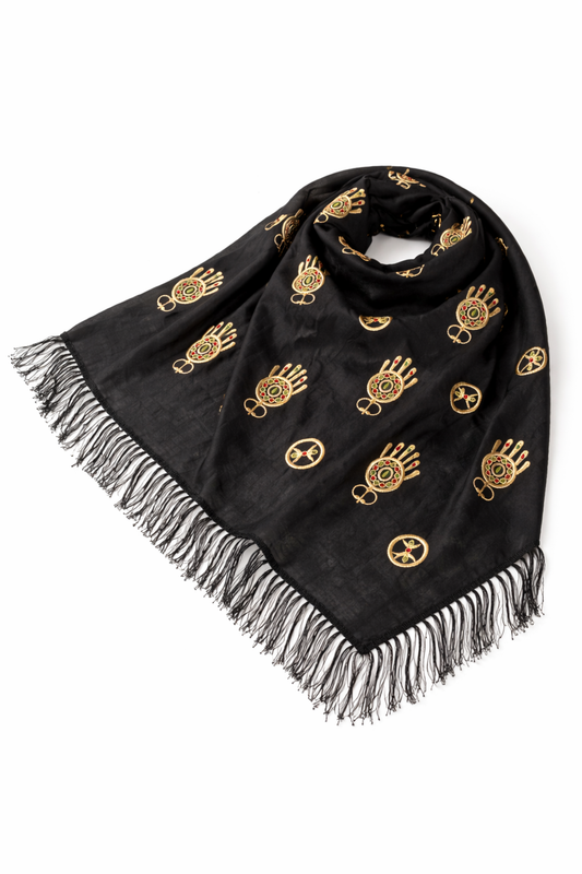 Foulard berbère brodé 1.1