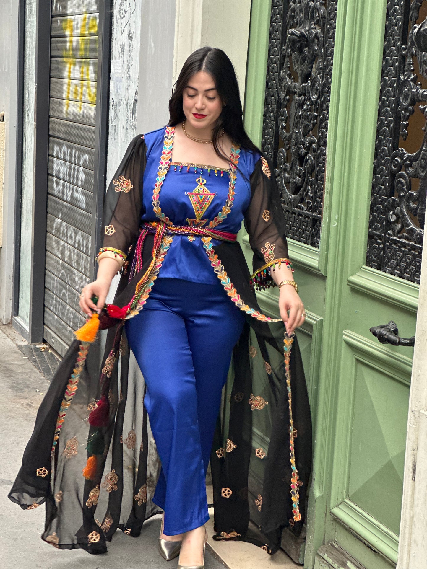 Ensemble femme bleu
