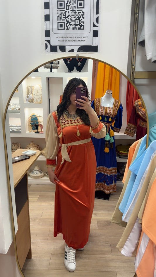 Robe en velours