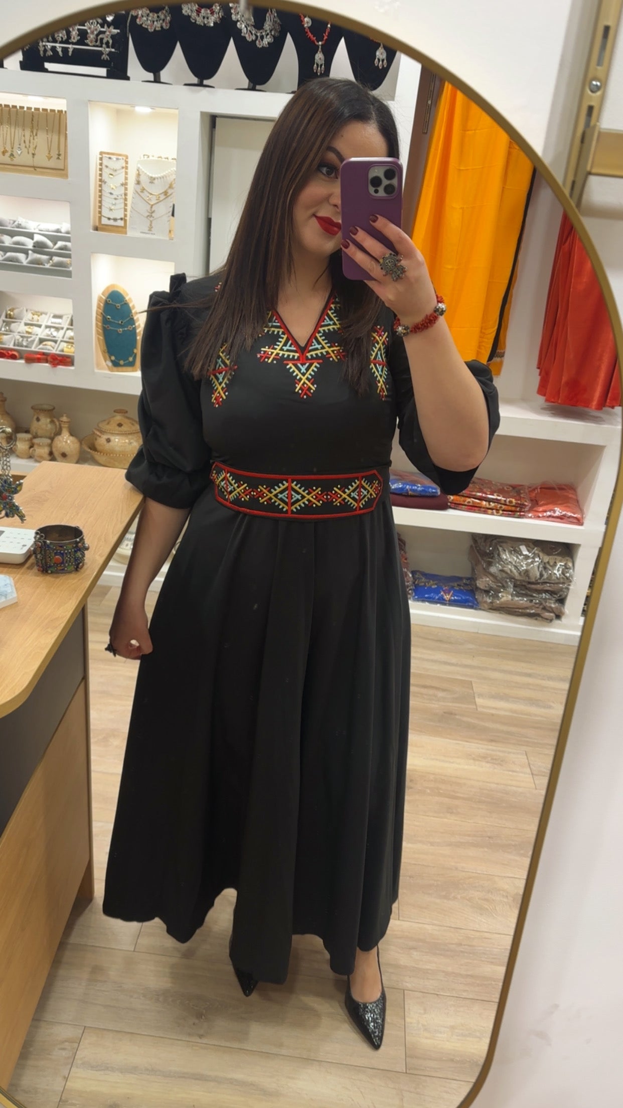 Robe bérbère pour une femme de classe